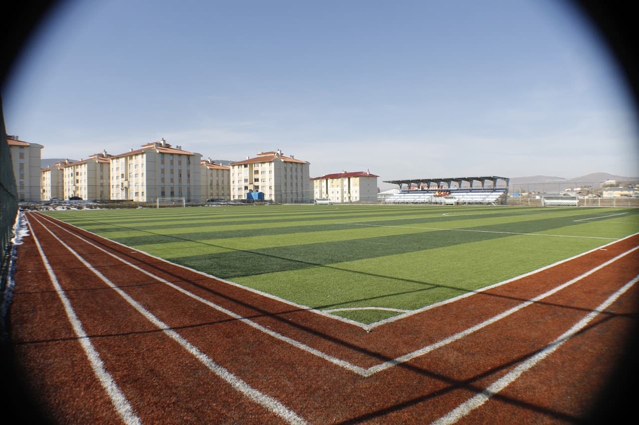 Göle Sentetik Çim Yüzeyli Futbol Sahası