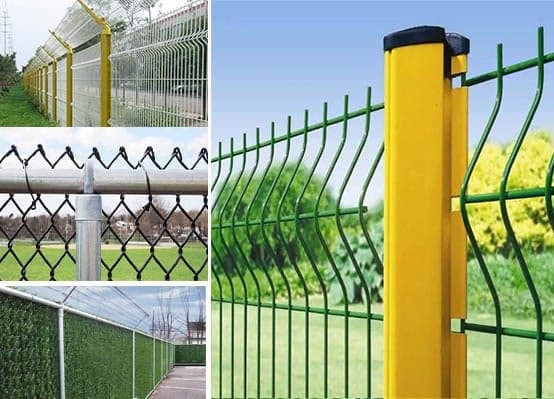 Diyarbakır tel örgü panel çit Arzen spor Sahaları Halı saha PVC kaplı tel üretim 2