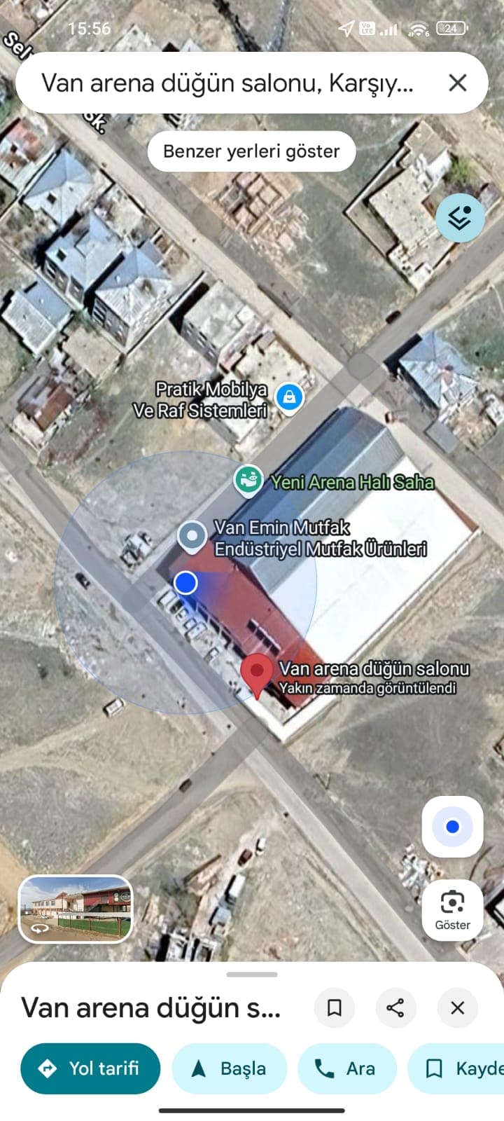 VAN ARENA HALI SAHA