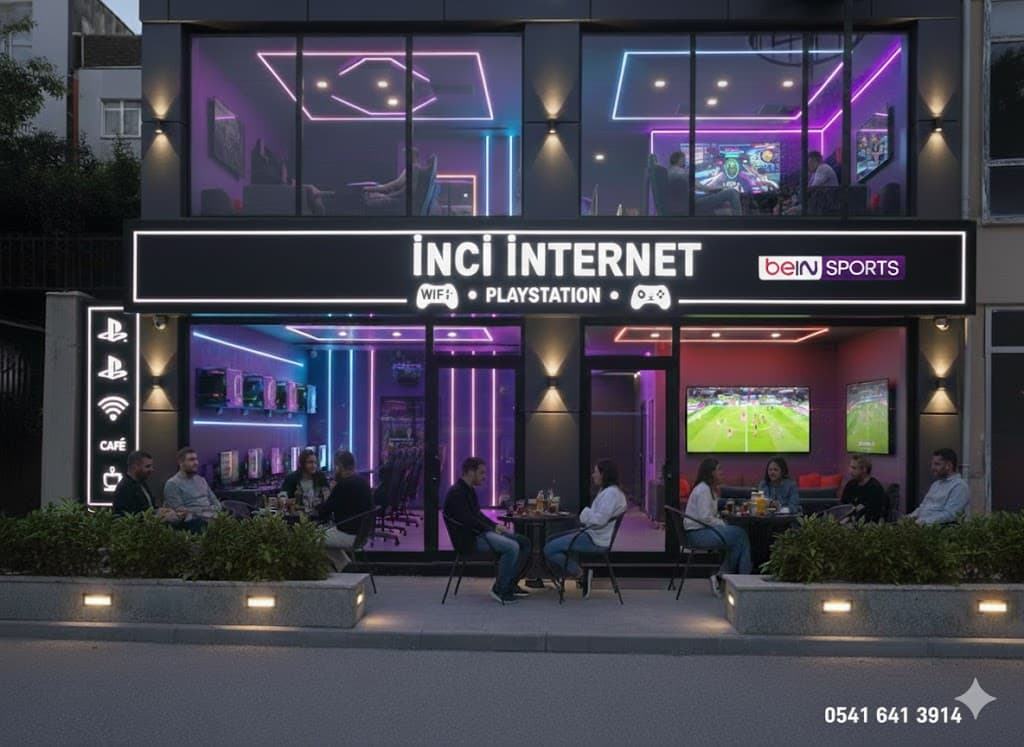 İNCİ İNTERNET PLAYSTATİON C@FE