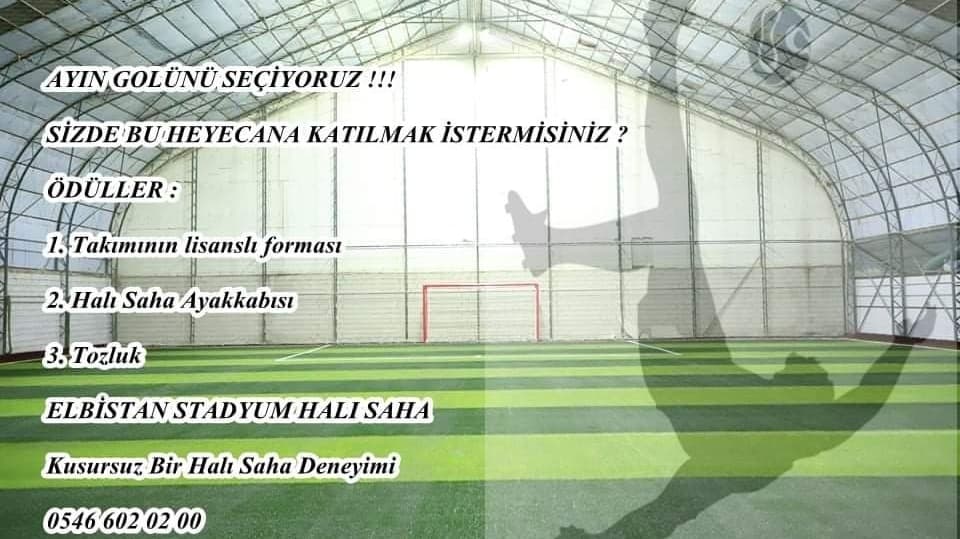 ELBİSTAN STADYUM HALI SAHA ( ALYANS )