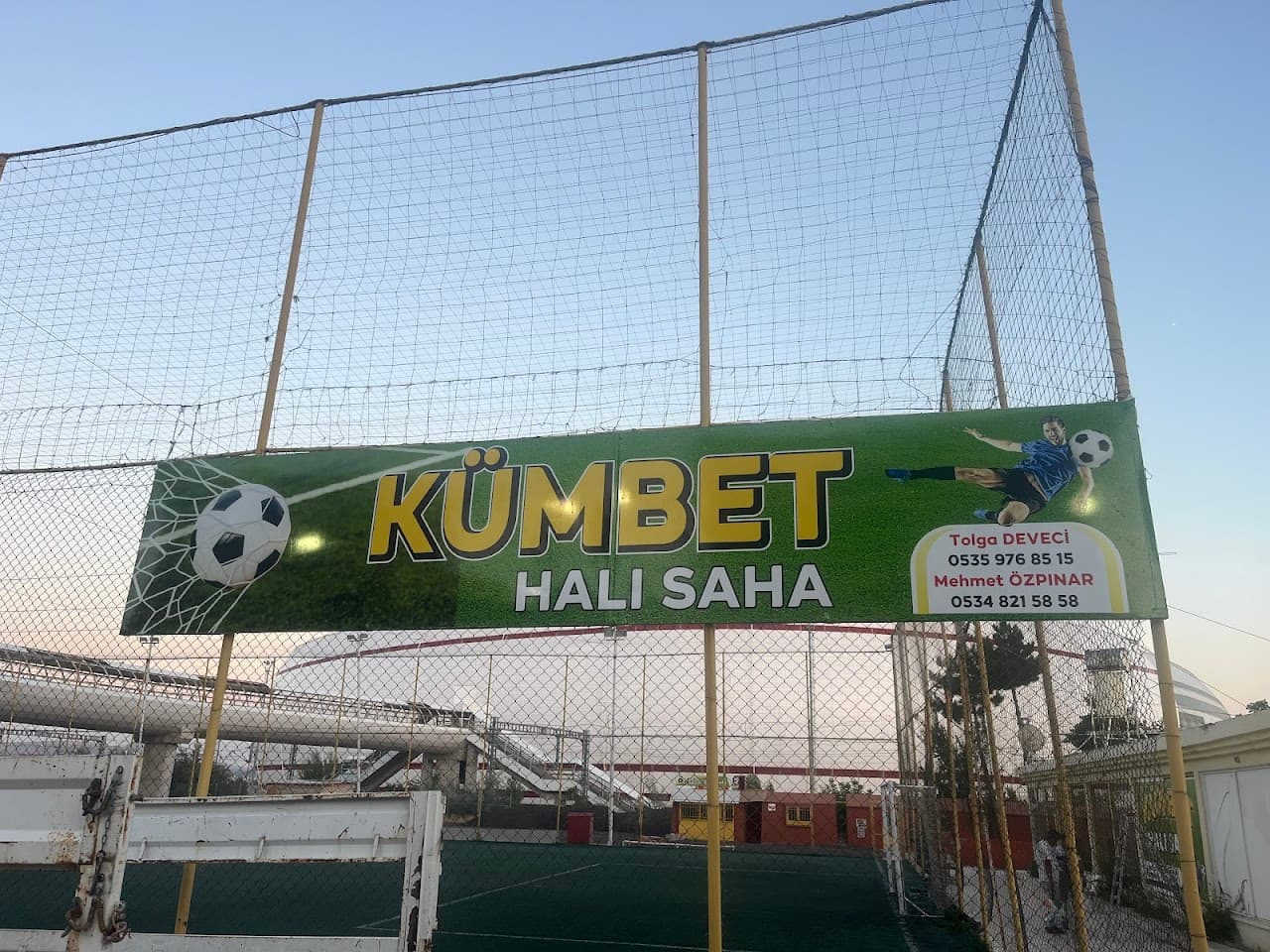 Kümbet halısaha 3