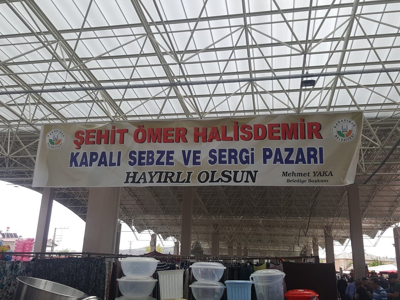 Karapınar BelediyesiÖmer Halis Demir Kapalı Sebze Ve Sergi Pazarı