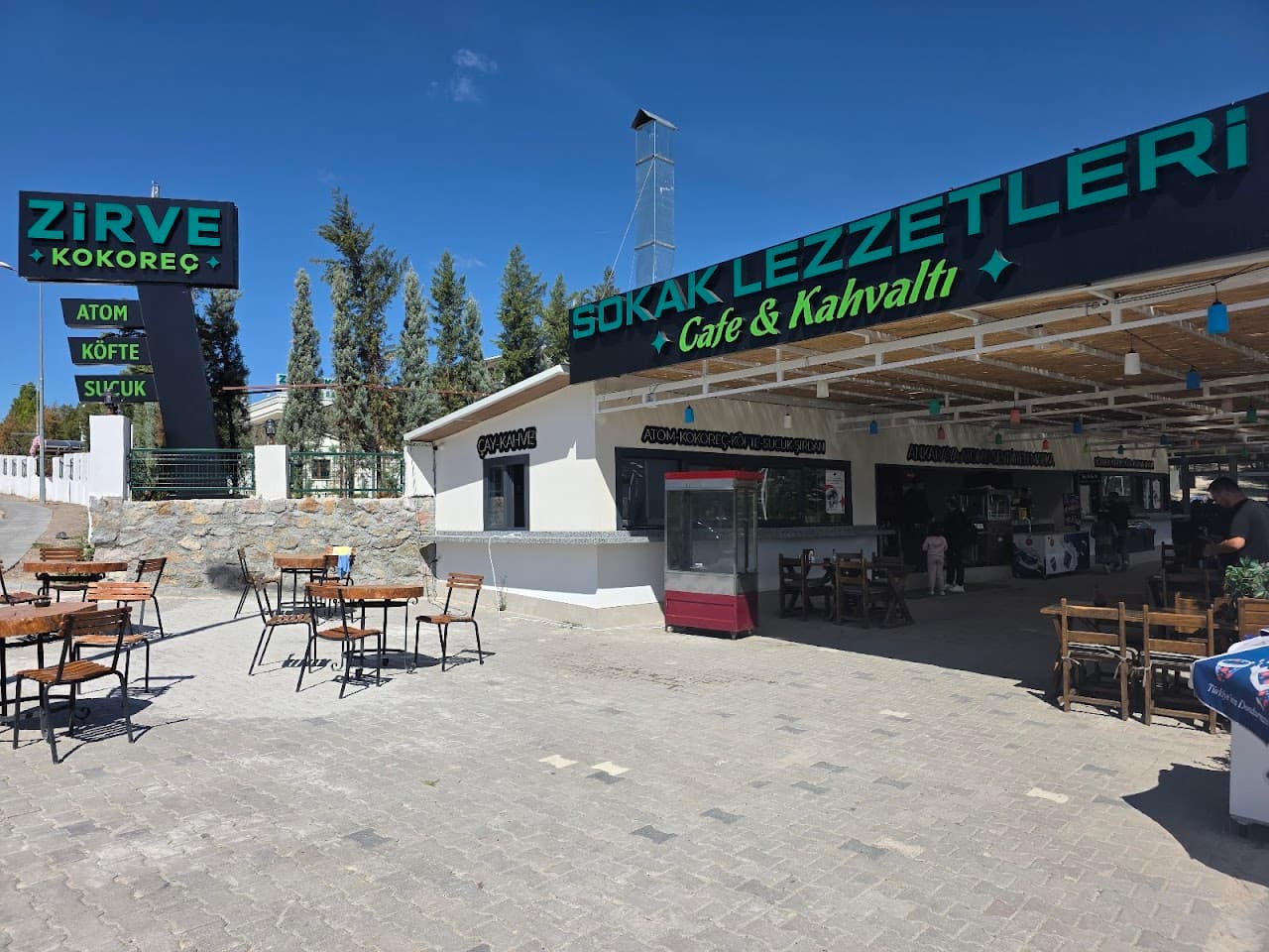 Zirve ekopark sokak lezzetleri cafe kahvaltı