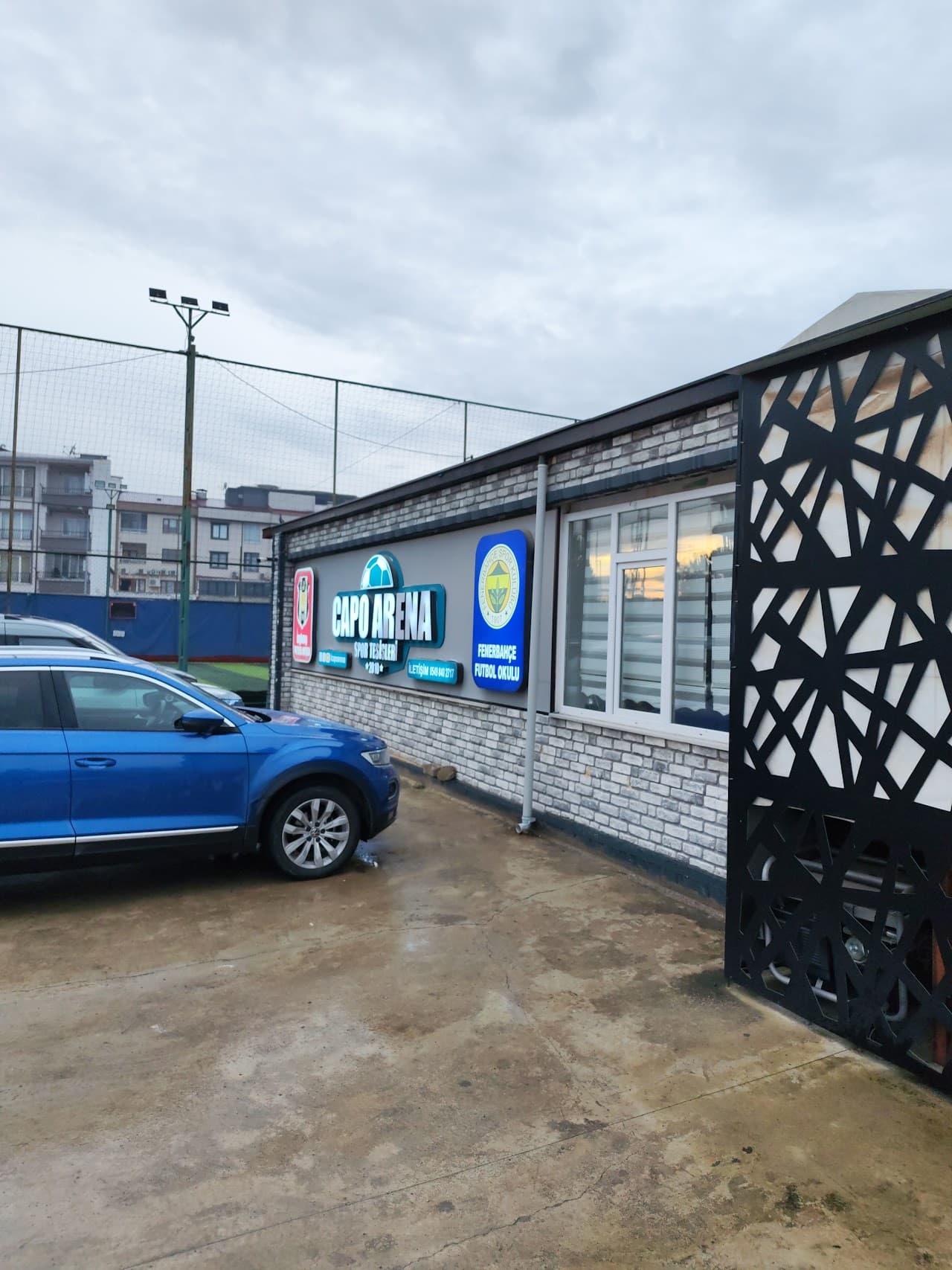 capoarena halısaha sosyal tesisleri