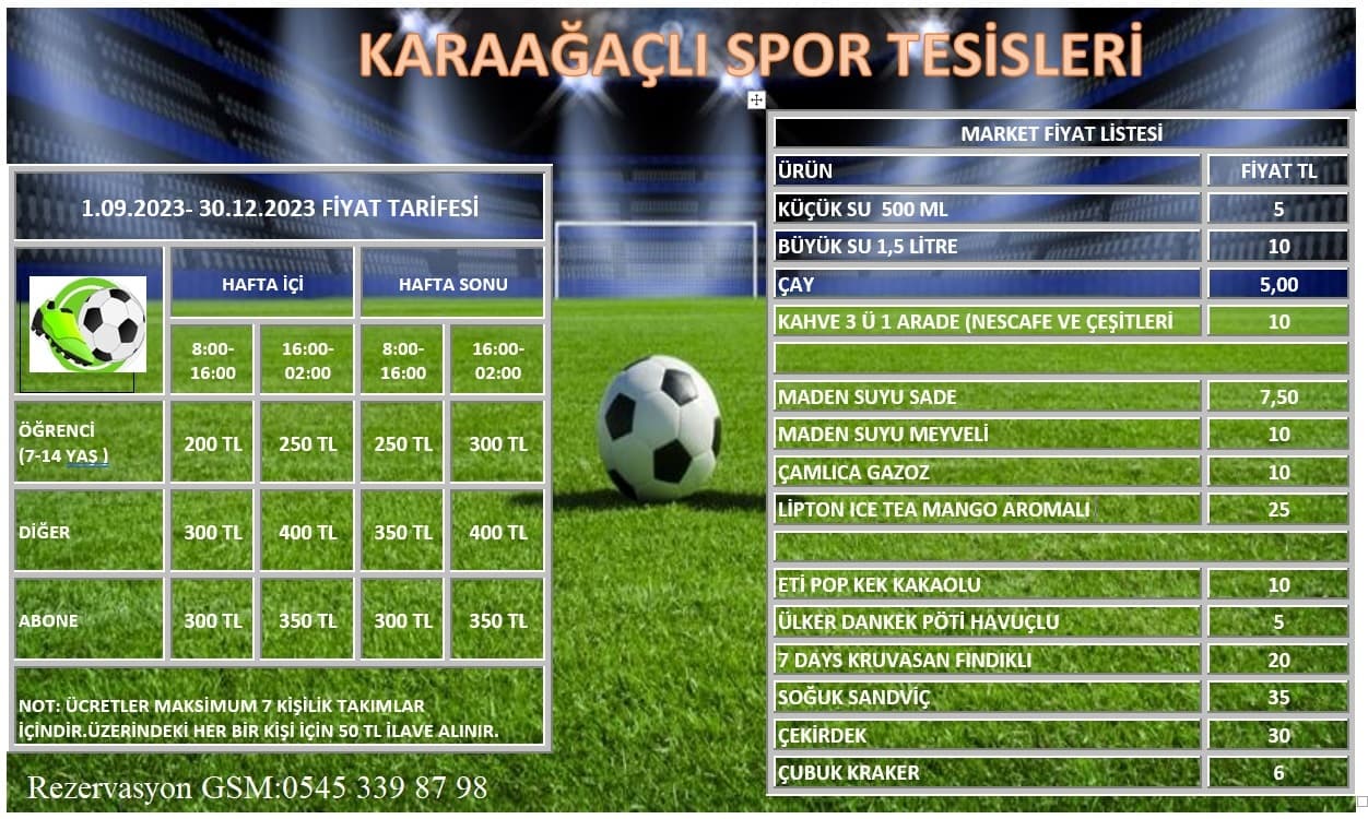 Karaagacli Spor Tesisleri
